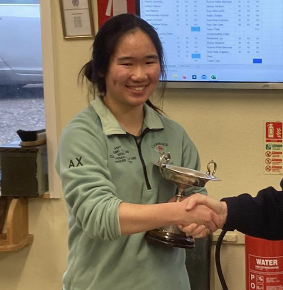 Portrait of Amy Xu, CURA Target Rifle Vice-Captain