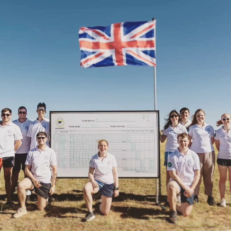 GB U25 Team with Alice Good GM (2nd from the right) following their victory at the World Championships.