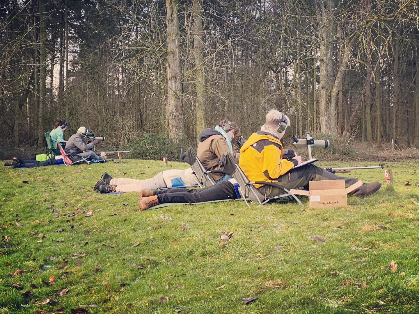 New shooters and CURA coaches at the 2024 Taster Day