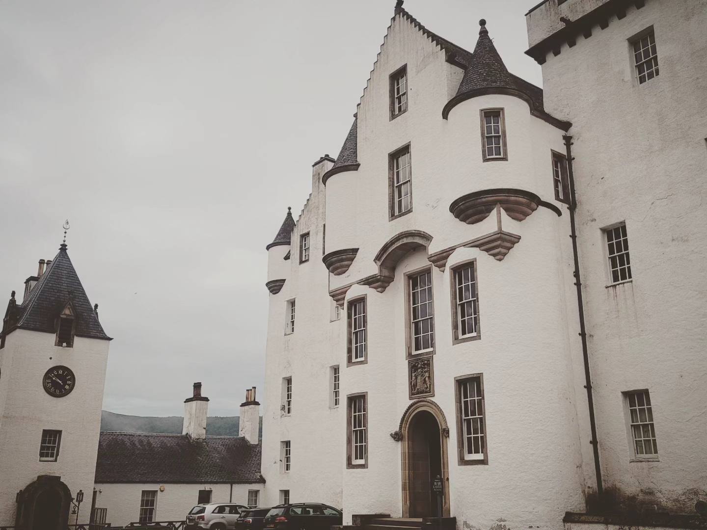The dinner was held at Blair Castle