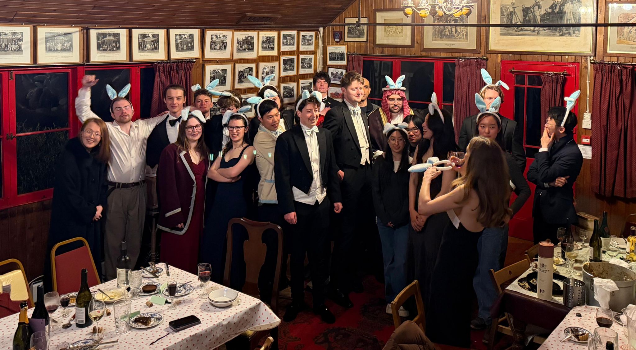 CURA members celebrating together during Easter Bisley 2026