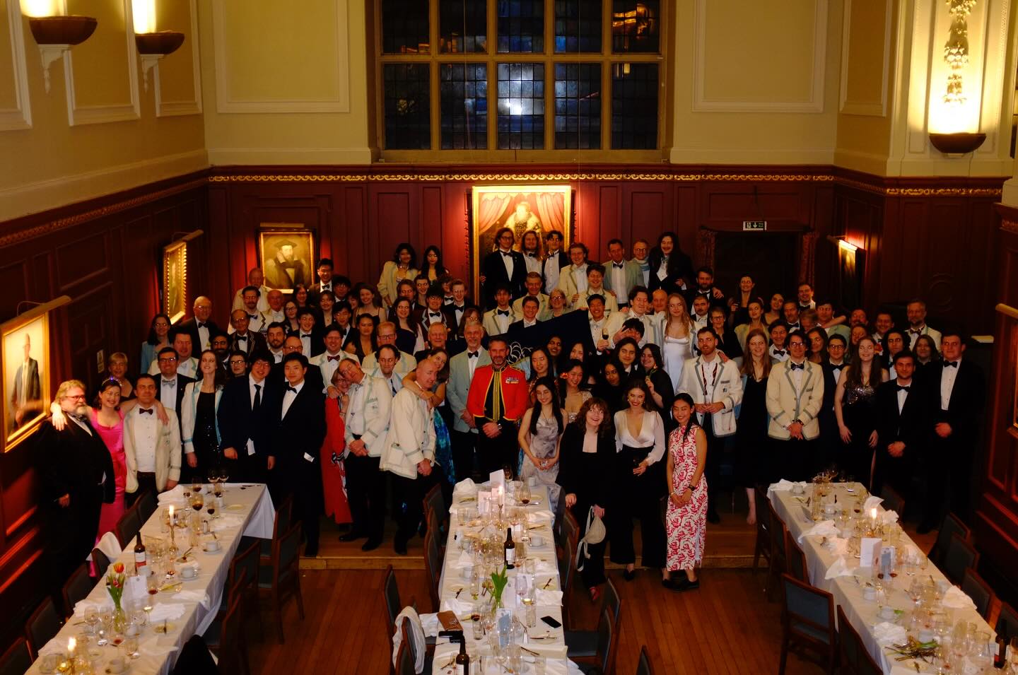 CURA dinner 2026 Thank you to Sidney Sussex for being such great hosts
