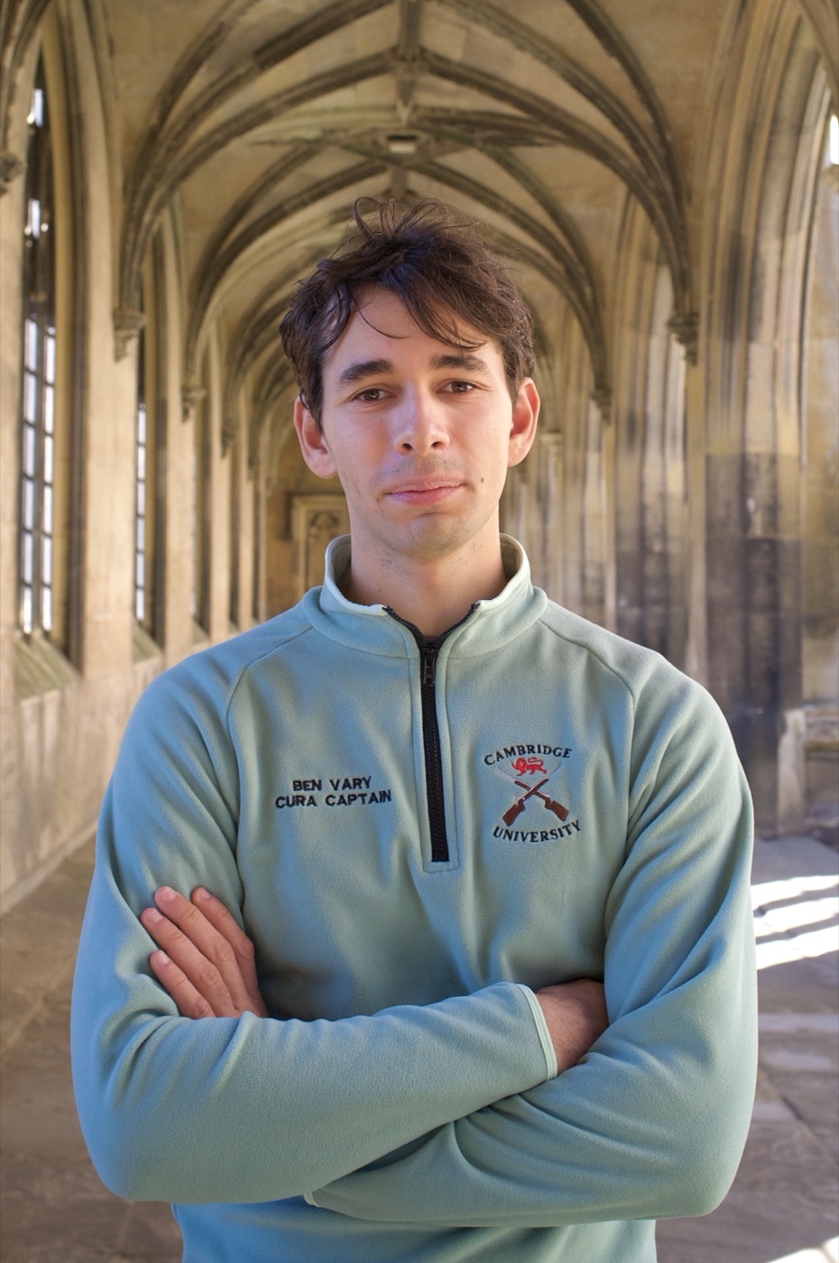 Portrait of Ben Vary, CURA Captain